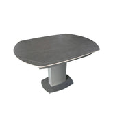 Oliver 119-179cm Ceramic Swivel Extending Dining Table